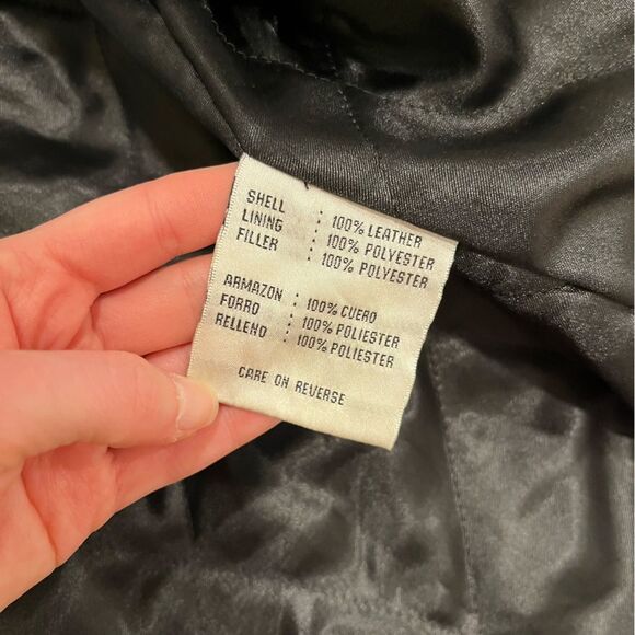 Vintage Chase Authentics Leather Home Depot Racing Tony Stewart Jacket Size L - Picture 7 of 12